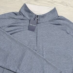 Peter Millar Stealth 1/4 Zip Men's 3XL Crown Crafted Pullover Performance NEW
